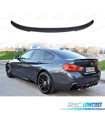 SPOILER BMW F36 14-21 LOOK M NOIR BRILLANT