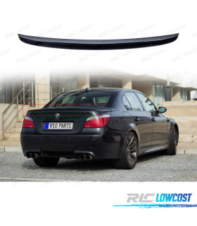 AILERON BECQUET BMW E60 LOOK M5 NOIR BRILLANT 03-10