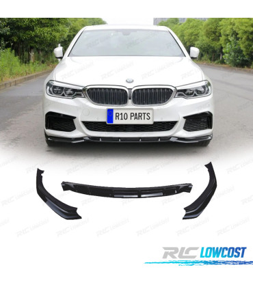 SPOILER LAME AVANT BMW G30 G31 17-20 NOIR BRILLANT