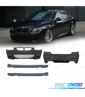KIT CARROSSERIE BMW E60 03-07 AVEC LAVE PHARES LOOK M5