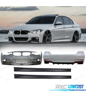 KIT CARROSSERIE BMW F30 LOOK M PERFORMANCE PDC 2 SORTIES D'ÉCHAPPEMENT