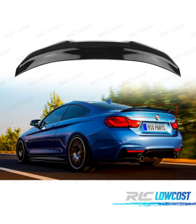 SPOILER BMW F36 GRAN COUPE 14-21 LOOK PSM NOIR BRILLANT