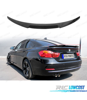 SPOILER BMW F36 GRAN COUPE LOOK M PERFORMANCE NOIR BRILLANT