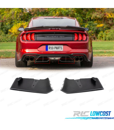 SPLITTERS DIFUSOR FORD MUSTANG 18-23 LOOK GT