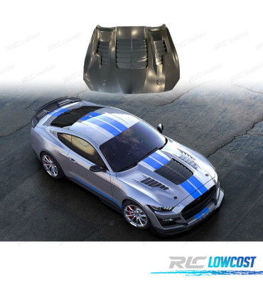 CAPOT FORD MUSTANG 18-22 LOOK GT500 KR ALUMINIUM