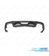 DIFFUSEUR FORD MUSTANG 18-23 LOOK GT350 DOUBLE SORTIE