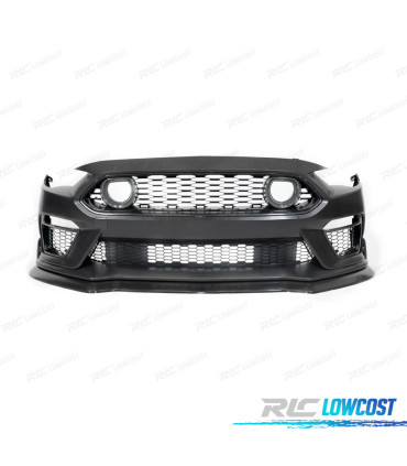 PARE-CHOCS AVANT FORD MUSTANG 18-23 LOOK MACH 1 + GRILLE LUMIÈRE LED