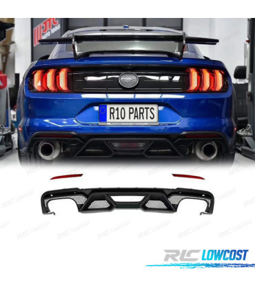 DIFFUSEUR ARRIÈRE FORD MUSTANG 18-23 LOOK GT500