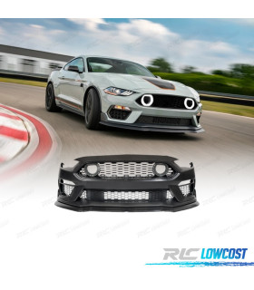 PARE-CHOCS AVANT FORD MUSTANG 18-23 LOOK MACH 1 + GRILLE LUMIÈRE LED