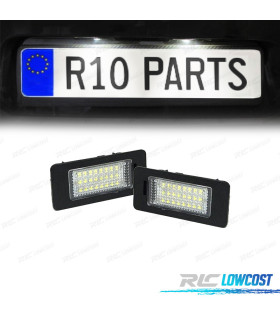 ÉCLAIRAGE PLAQUE D´IMMATRICULATION LED POUR BMW E39 E60 E61 F10 F11