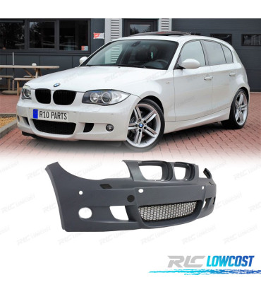 PARE CHOCS FRONTAL BMW E81 E87 E82 E88 04-13 LOOK M PDC SRA