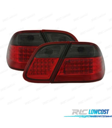 FEUX ARRIÈRE MERCEDES CLK W208 97-02 LED ROUGE FUMÉ OEM