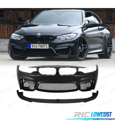 PARE-CHOCS AVANT BMW F32 F33 F36 13-18 LOOK M4 + SPOILER LIP
