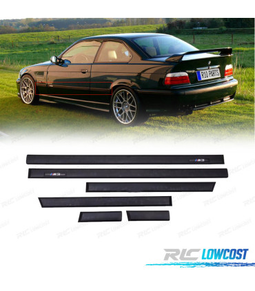 MOULURES LATÉRALES PORTE BMW E36 COUPÉ CABRIO LOOK M3