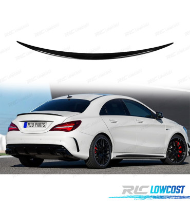 SPOILER LÈVRE MERCEDES CLA C117 13-19 AMG NOIR BRILLANT