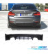 DIFFUSEUR ARRIÈRE BMW F22 13-15 LOOK M PERFORMANCE NOIR MAT