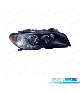 PHARE DROIT BMW SÉRIE 3 E46 COUPÉ FOND NOIR + CLIGNOTANT DROIT