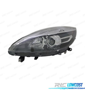 PHARE GAUCHE RENAULT SCENIC III 12-16 FOND NOIR