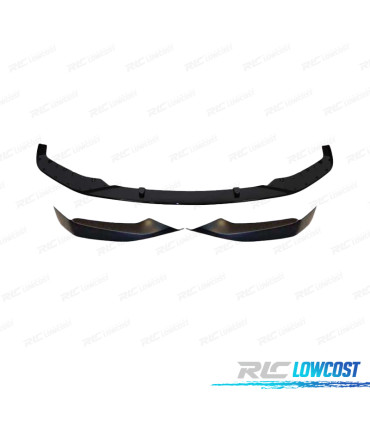 SPOILER AVANT BMW G30 G31 17-20 LOOK M NOIR BRILLANT + SPLITTERS
