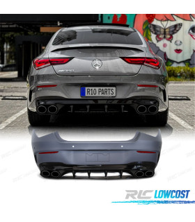 PARE-CHOCS ARRIÈRE MERCEDES CLA W118 19-23 LOOK AMG CLA45S PDC