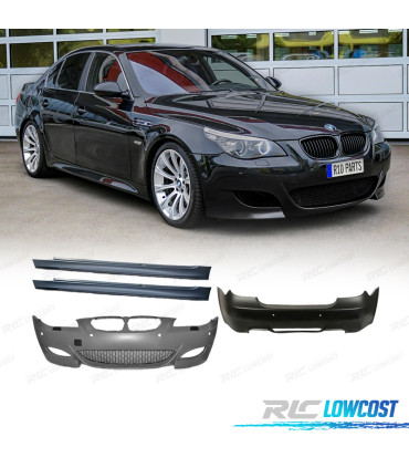 KIT CARROSSERIE BMW E60 07-10 LOOK M5 + BAS DE CAISSE PDC