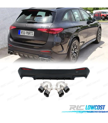 DIFFUSEUR MERCEDES W254 23- LOOK GLC 43 NOIR