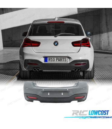 PARE-CHOCS ARRIÈRE BMW F20 F21 LCI 15-19 LOOK M PDC DOUBLE SORTIE