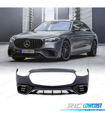 PARE-CHOCS AVANT MERCEDES W223 21- LOOK AMG S63 PDC