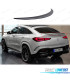 AILERON BECQUET LAME DE COFFRE MERCEDES GLE C167 COUPE 19-23 LOOK AMG NOIR BRILLANT