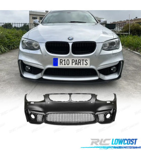 PARE CHOCS AVANT BMW E92 06-10 LOOK M4 PDC GRILLES ANTIBROUILLARD
