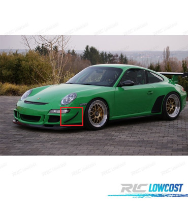 SPOILER AVANT LATÉRAL POUR PORSCHE 911 996 997 97-04 04-08