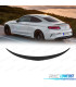 AILERON BECQUET LAME COFFRE MERCEDES CLASSE C COUPE C205 14-17 LOOK AMG NOIR BRILLANT