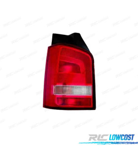 FEU ARRIÈRE GAUCHE VOLKSWAGEN VW TRANSPORTER T5 1P 10-15 BLANC ROUGE
