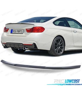 AILERON BMW F32 13-18 LOOK M4 NOIR BRILLANT