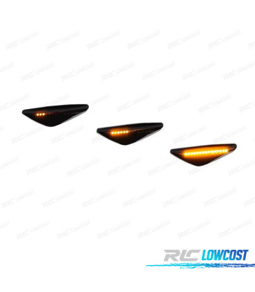 CLIGNOTANTS LATÉRAUX LED BMW E46 COUPÉ 03-06 NOIR