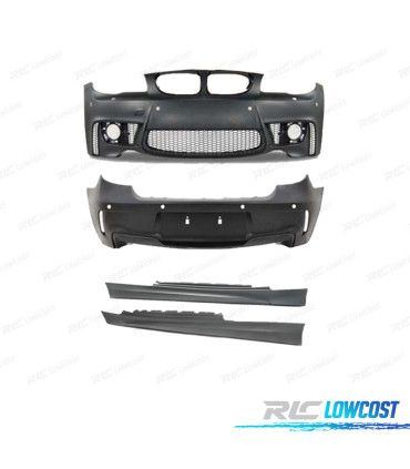KIT CARROSSERIE BMW E81 LOOK 1M PDC SRA