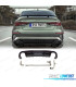 DIFFUSEUR AUDI A3 21- LOOK RS3 NOIR BRILLANT + LIGNE D'ÉCHAPPEMENT HATCHBACK