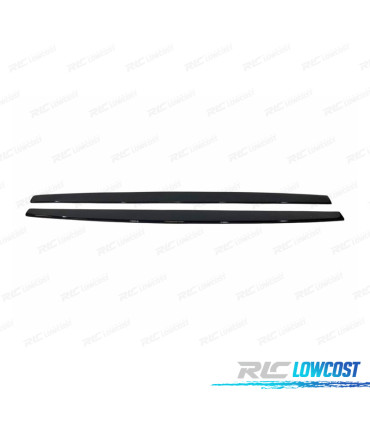 RAJOUT DE BAS DE CAISSE BMW E60 03-10 LOOK M TECH M5 NOIR BRILLANT