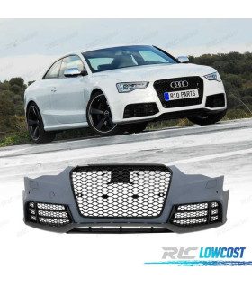PARE CHOCS FRONTAL AUDI A5 8T 12-16 LOOK RS5 PDC + LIP SPOILER FRONTAL