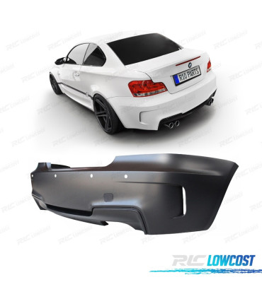 PARE-CHOCS ARRIÈRE BMW E82 E88 07-13 LOOK 1M PDC