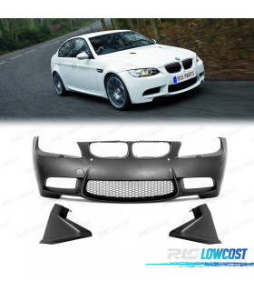 PARE CHOCS FRONTAL BMW E90 E91 LCI 08-12 LOOK EVO3 PDC SRA