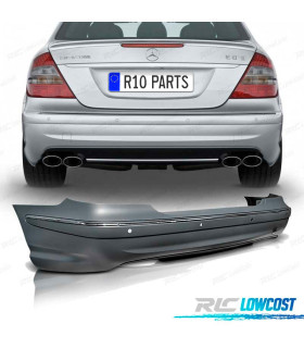 PARE CHOCS ARRIÈRE MERCEDES CLASSE E W211 LOOK AMG 03-09 PDC