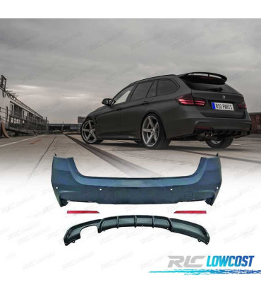 PARE CHOCS ARRIÈRE BMW F31 11-18 LOOK M PERFORMANCE PDC