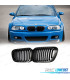 CALANDRES BMW E46 COUPÉ CABRIO 99-03 LOOK M PERFORMANCE NOIR BRILLANT