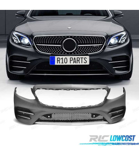 PARE CHOCS FRONTAL MERCEDES W213 16-18 LOOK AMG E43 PDC