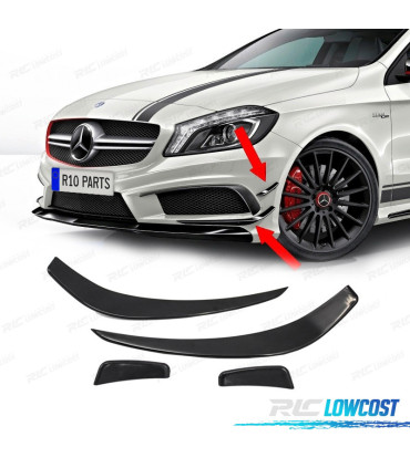 LAME PARE CHOCS LATÉRALE MERCEDES CLASSE A W176 AERO KIT LOOK A45