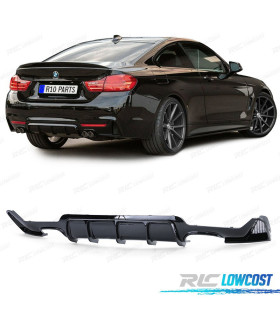 DIFFUSEUR BMW F32 F33 F36 13-20 LOOK M PERFORMANCE NOIR BRILLANT