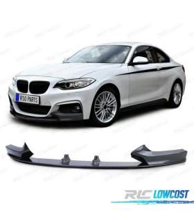 SPOILER LAME AVANT BMW F22 F23 LOOK M PERFORMANCE M235 CARBONE
