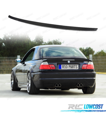AILERON BECQUET LAME COFFRE BMW E46 99-06 COUPE CABRIO CARBONE