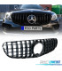 CALANDRE MERCEDES GLC X253 15-18 LOOK AMG GTR NOIR BRILLANT